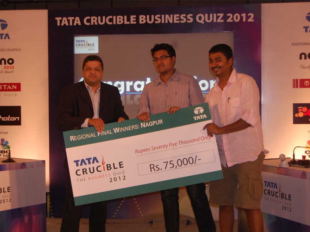 Tata Crucible Campus Quiz 2012 nagpur