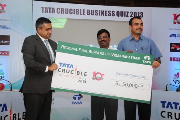 Tata Crucible Campus Quiz 2013 vizag