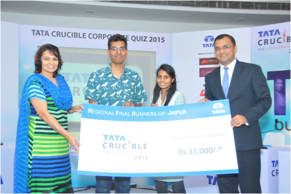 Tata Crucible Campus Quiz 2015 jaipur