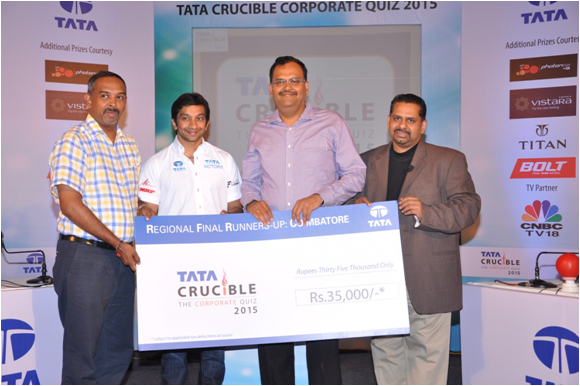 Tata Crucible Campus Quiz 2015 coimbatore