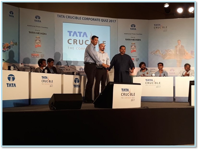 Tata Crucible Corporate Quiz Results For Winners - Deloitte, Gurgaon 