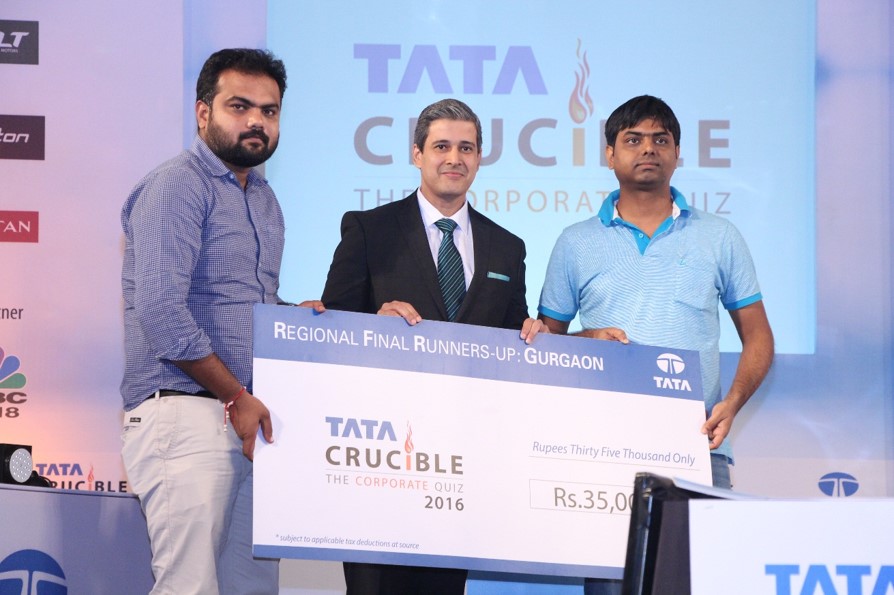 Tata Crucible Campus Quiz winners gurgaon