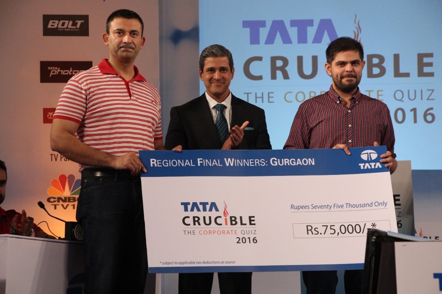 Tata Crucible Campus Quiz winners gurgaon