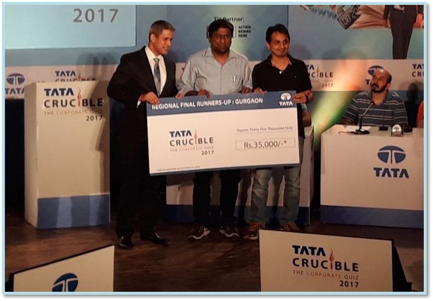 Tata Crucible Campus Quiz 2017 gurgaoncor