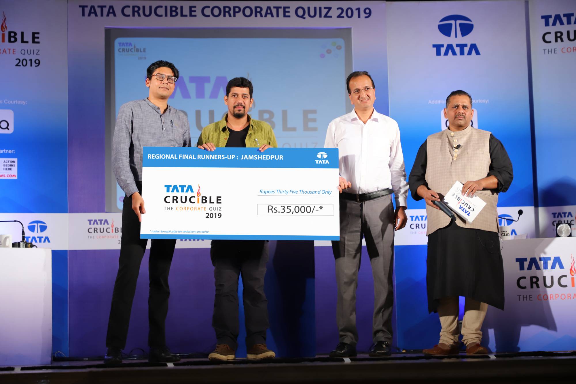 Tata Crucible Campus Quiz 2019 jamshedpurcor