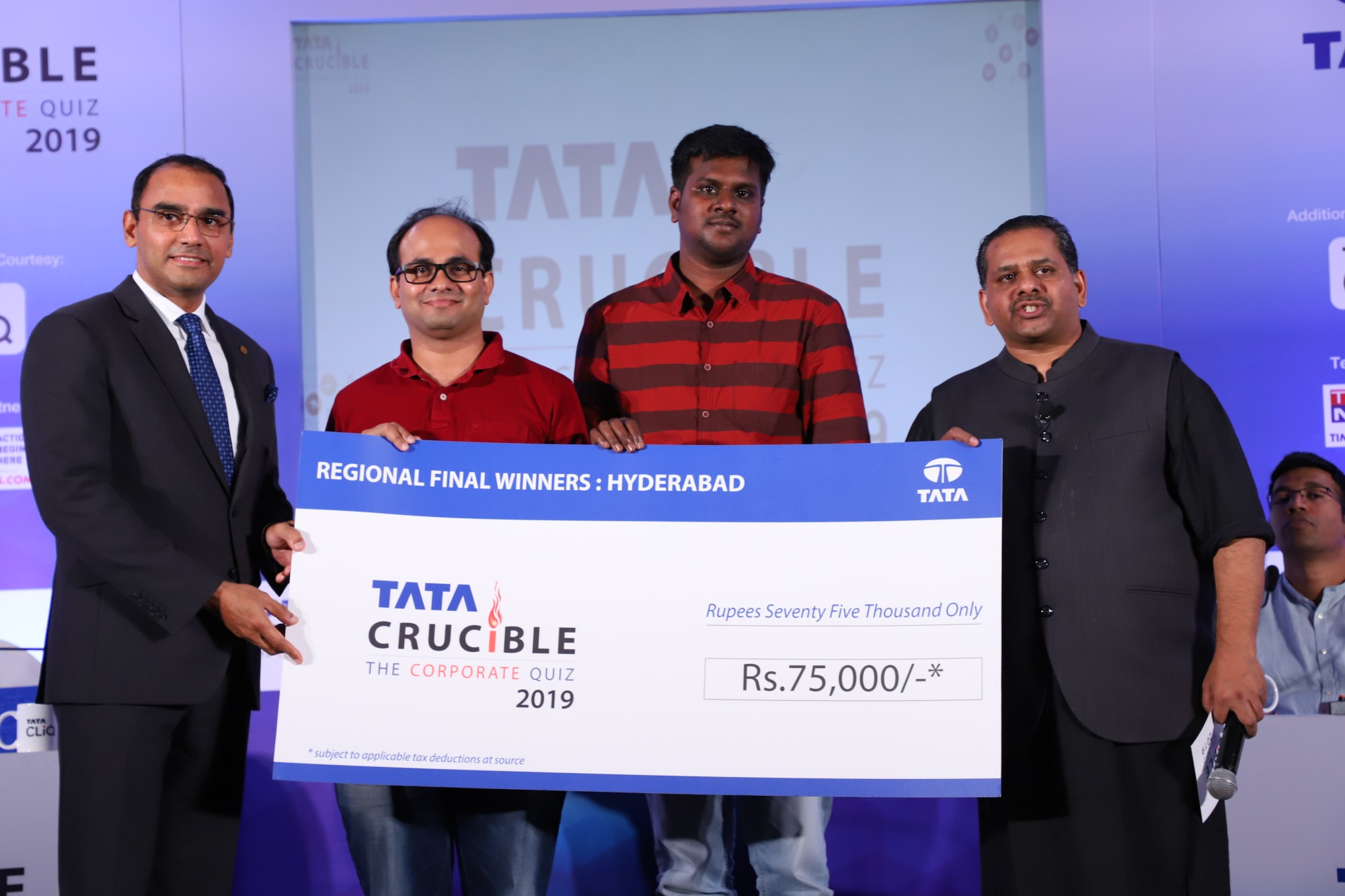 Tata Crucible Campus Quiz 2019 hyderabad_cor
