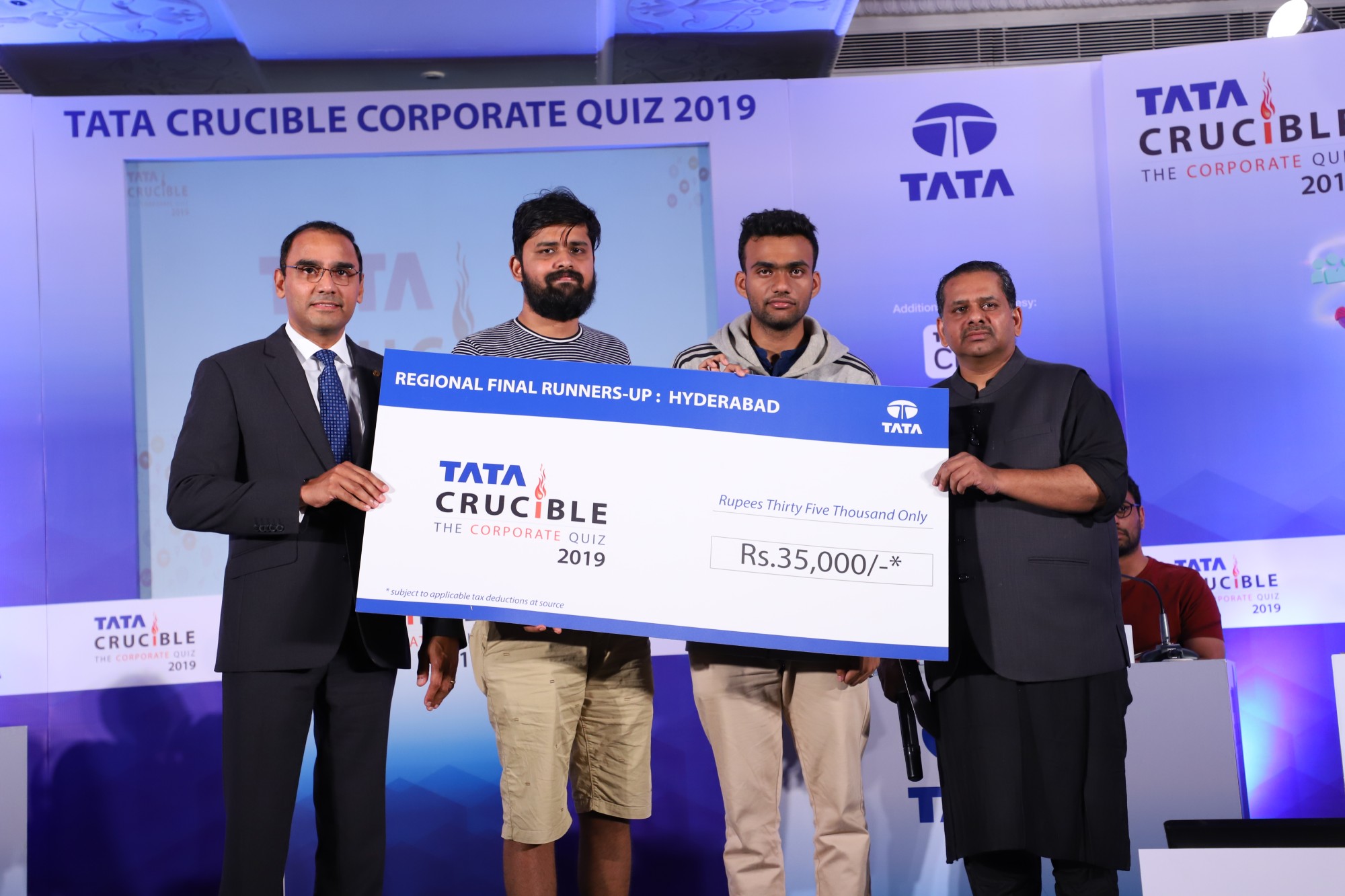 Tata Crucible Campus Quiz 2019 hyderabad_cor