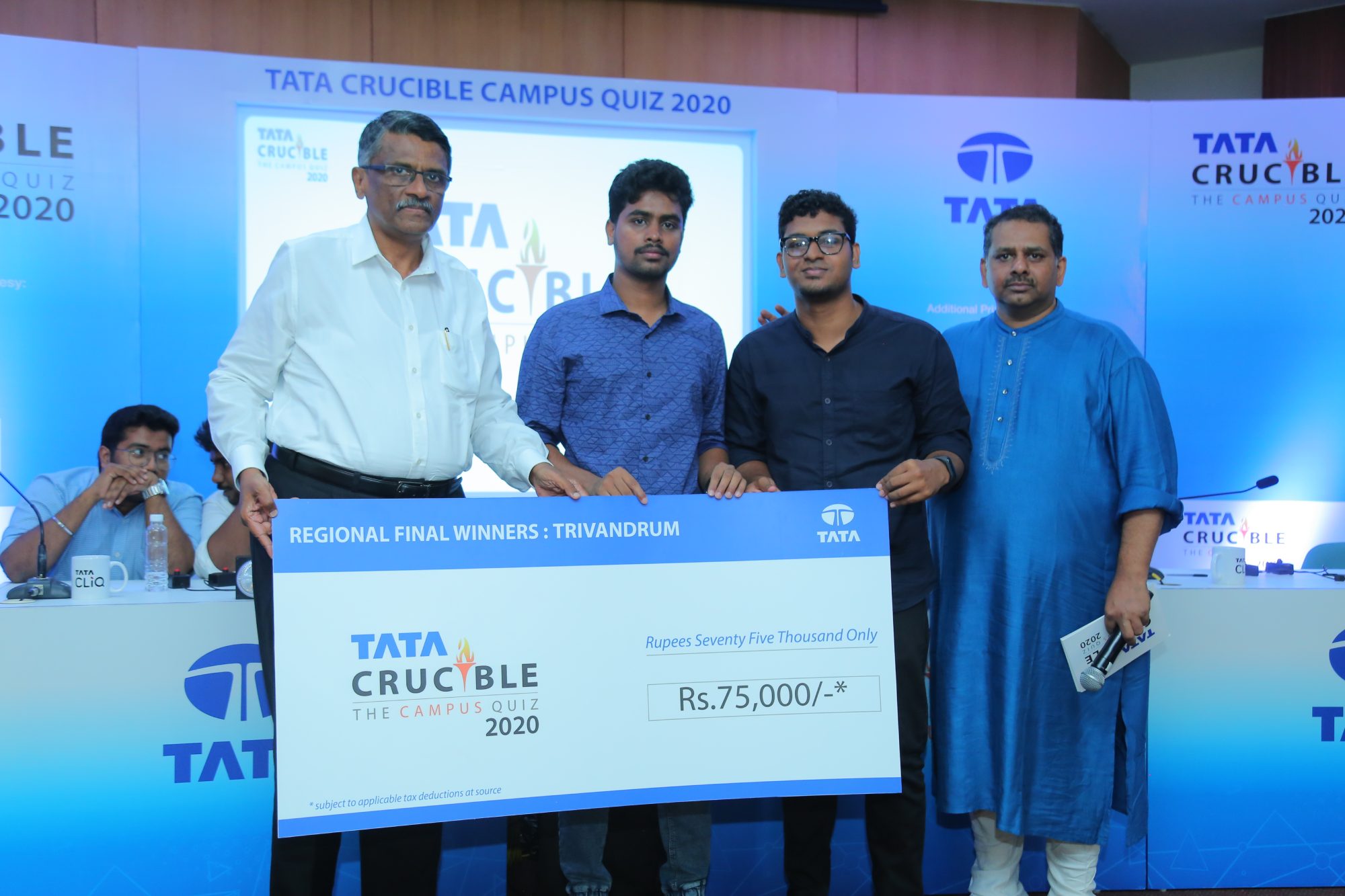 Tata Crucible Campus Quiz 2020 trivandrumcam