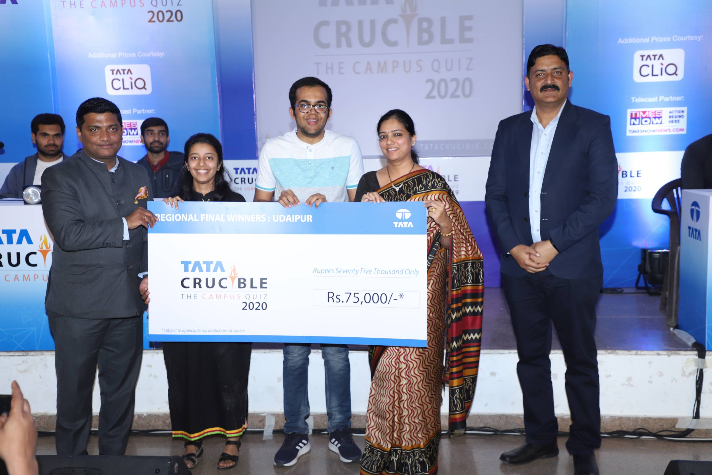 Tata Crucible Campus Quiz 2020 udaipurcam