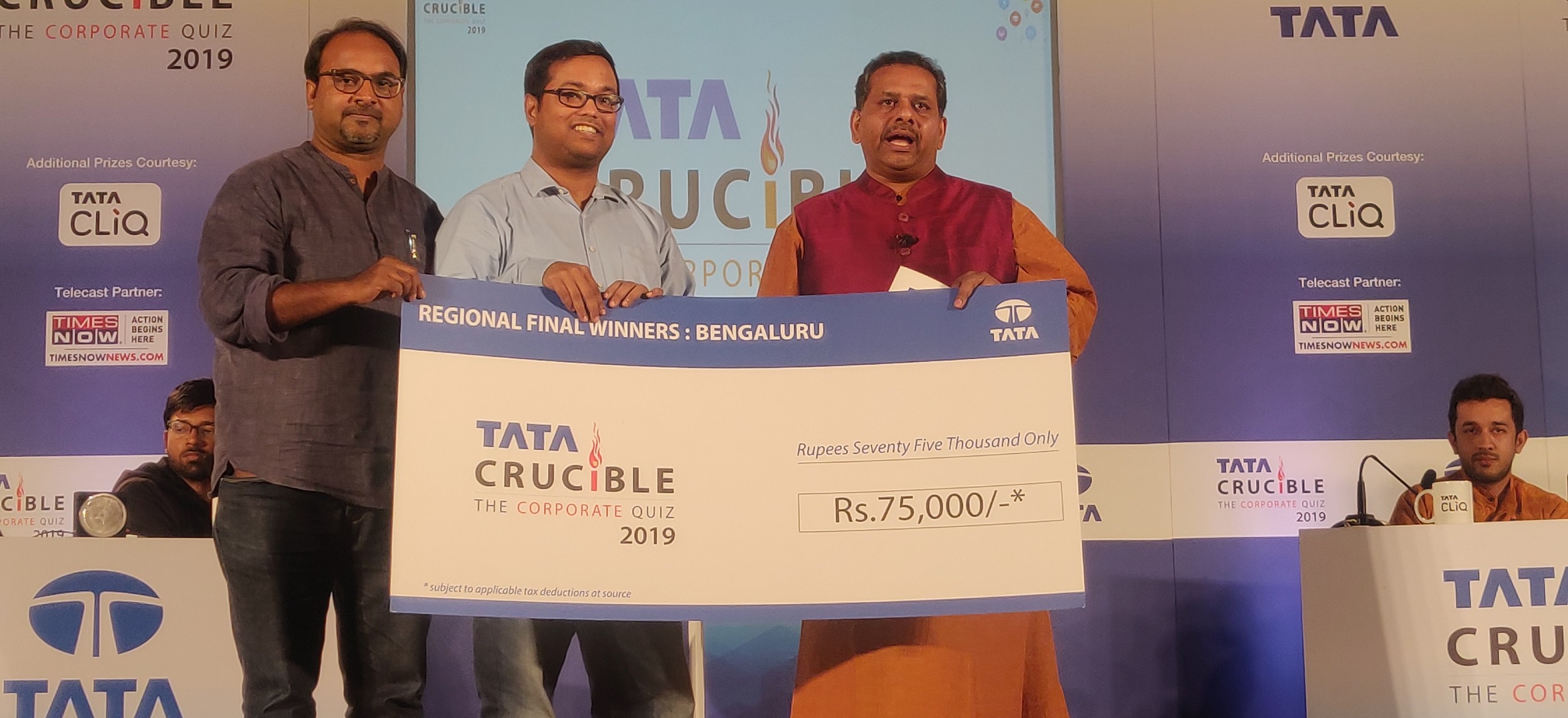 Tata Crucible Campus Quiz 2019 bengalurucor