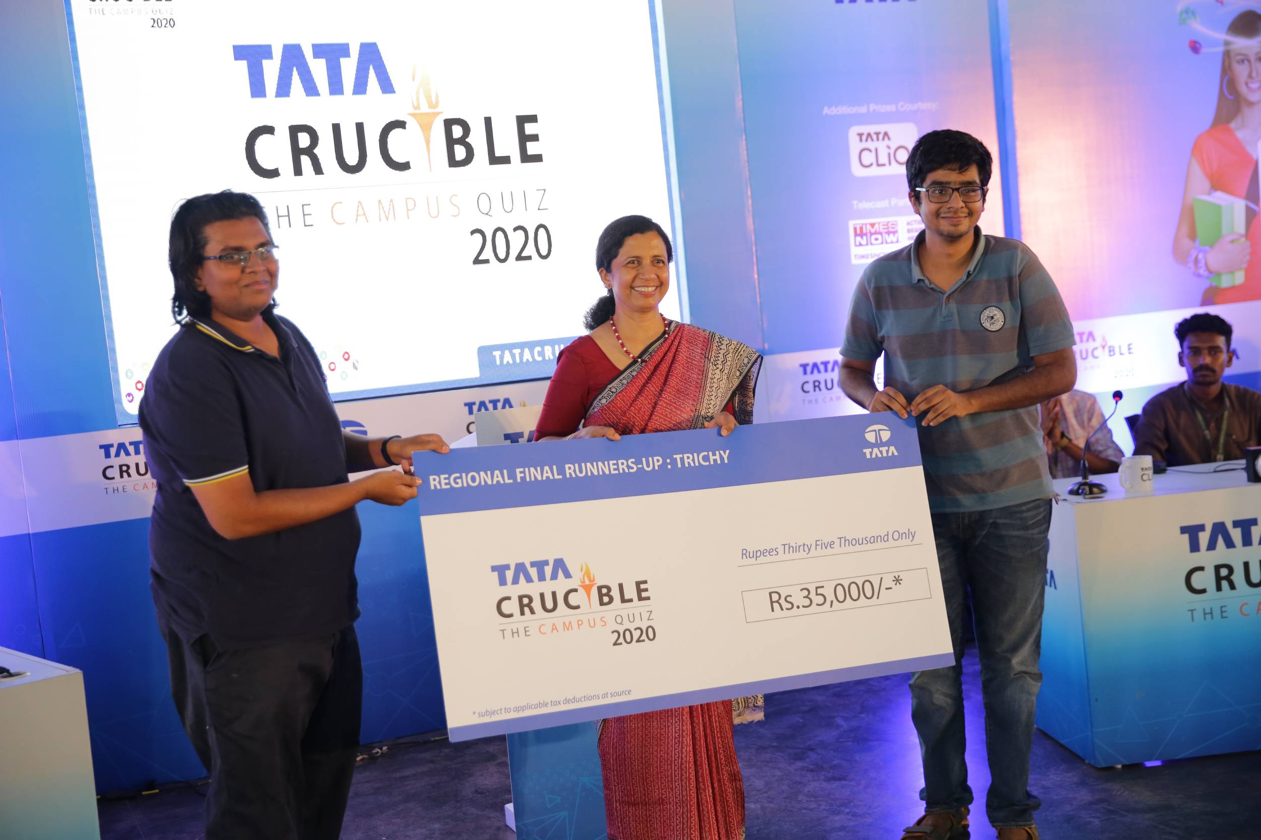 Tata Crucible Campus Quiz 2020 trichycam