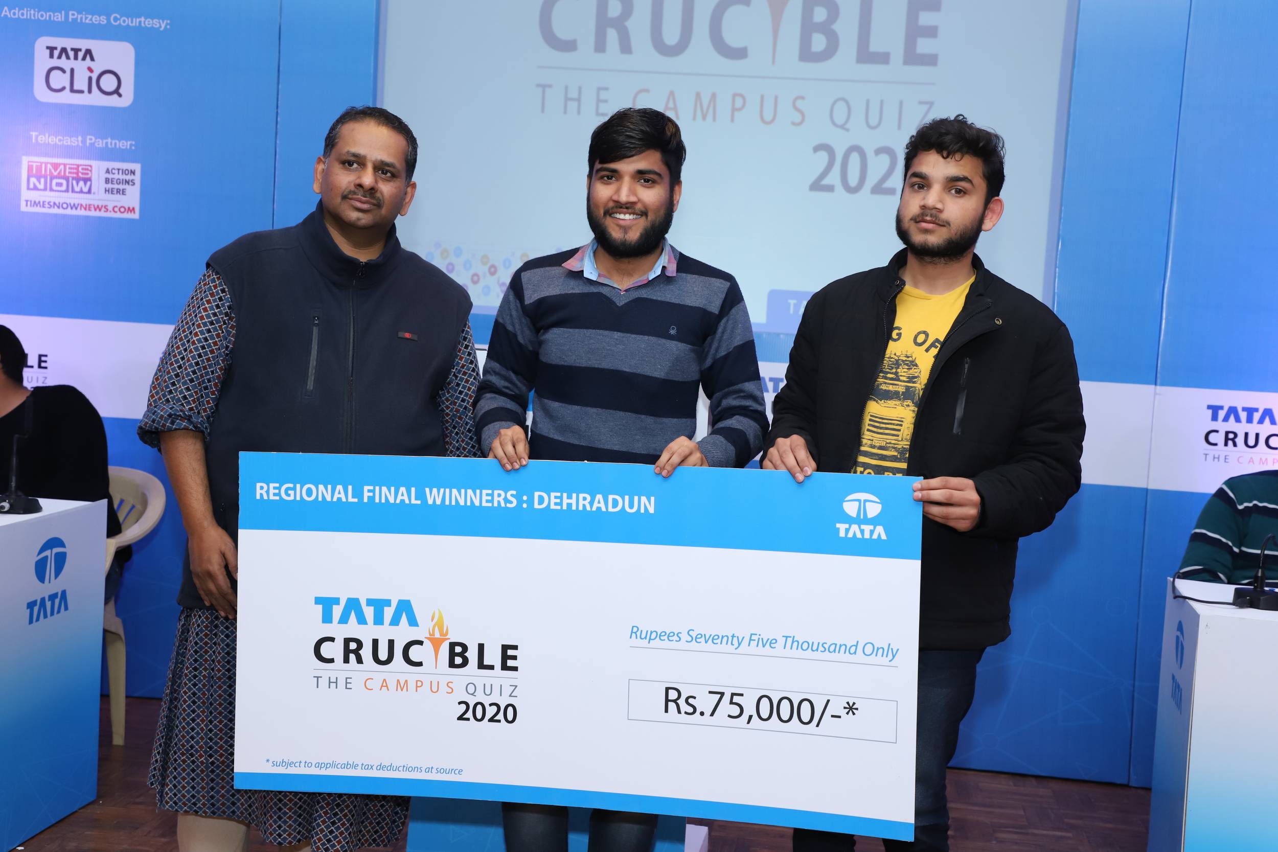 Tata Crucible Campus Quiz 2020 dehraduncam