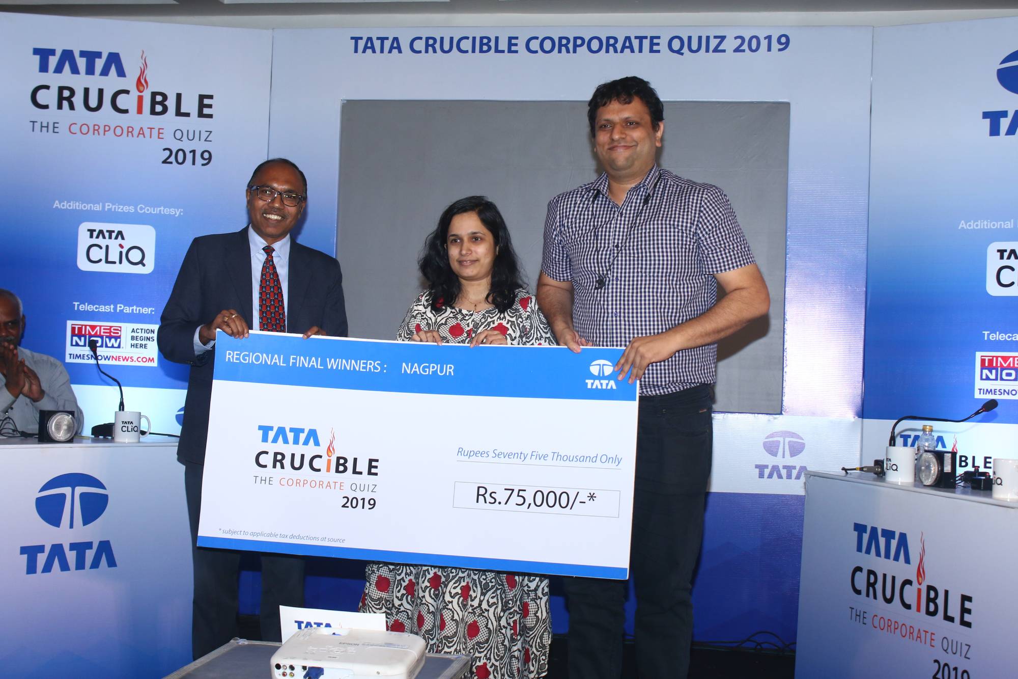 Tata Crucible Campus Quiz 2019 nagpurcor