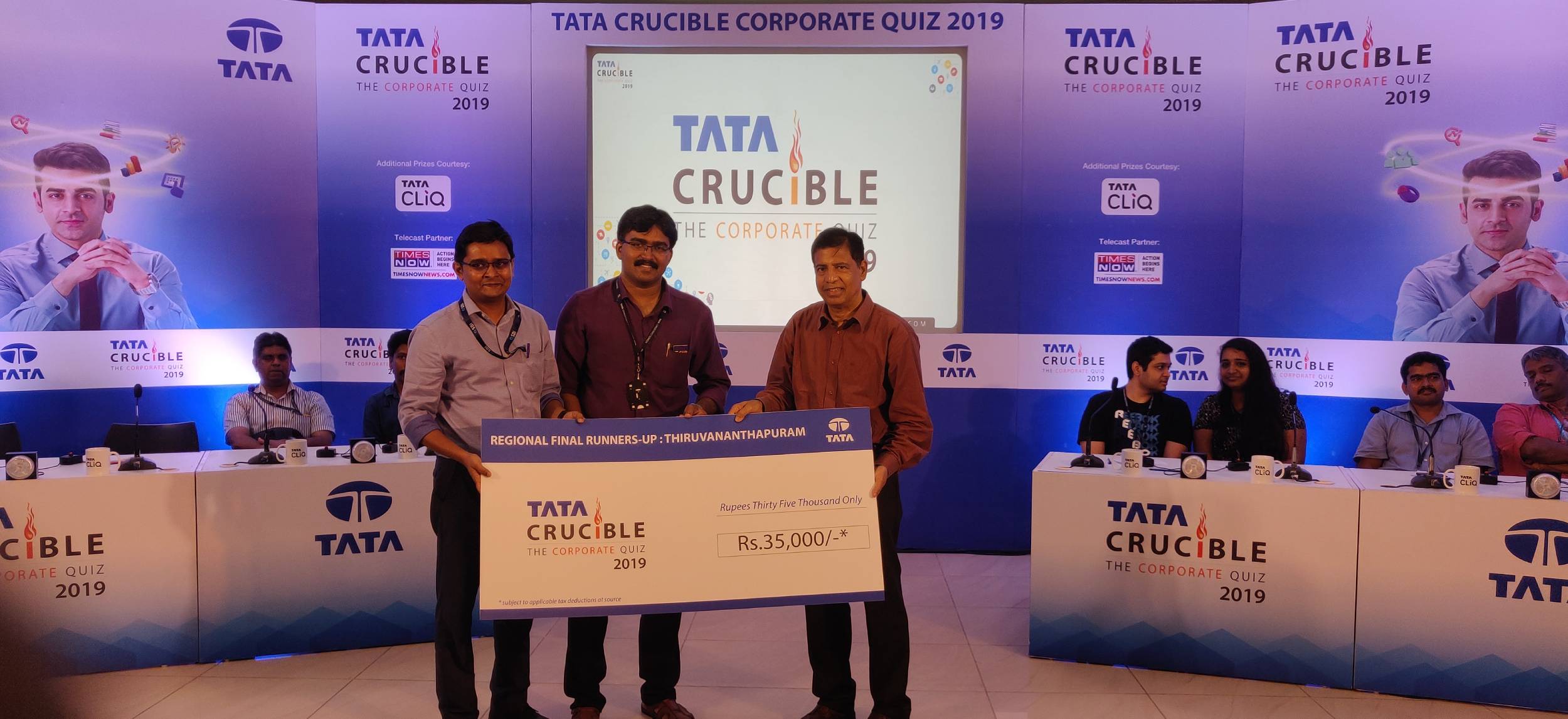 Tata Crucible Campus Quiz 2019 trivandrumcor