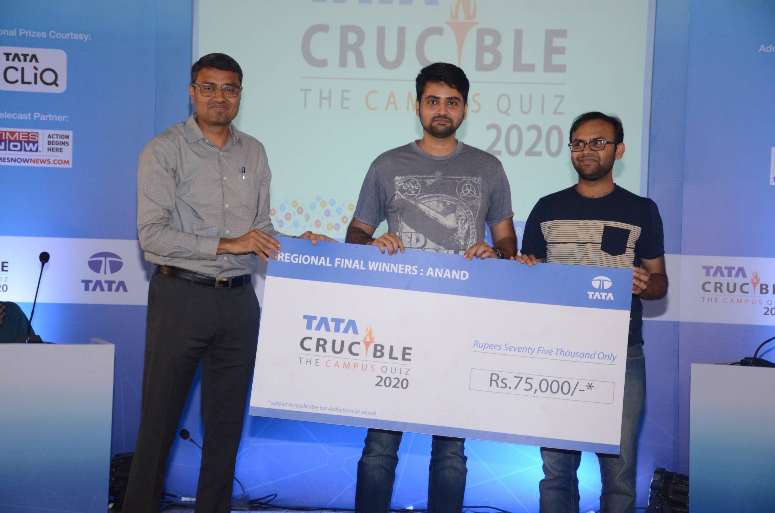 Tata Crucible Campus Quiz 2020 anandcam