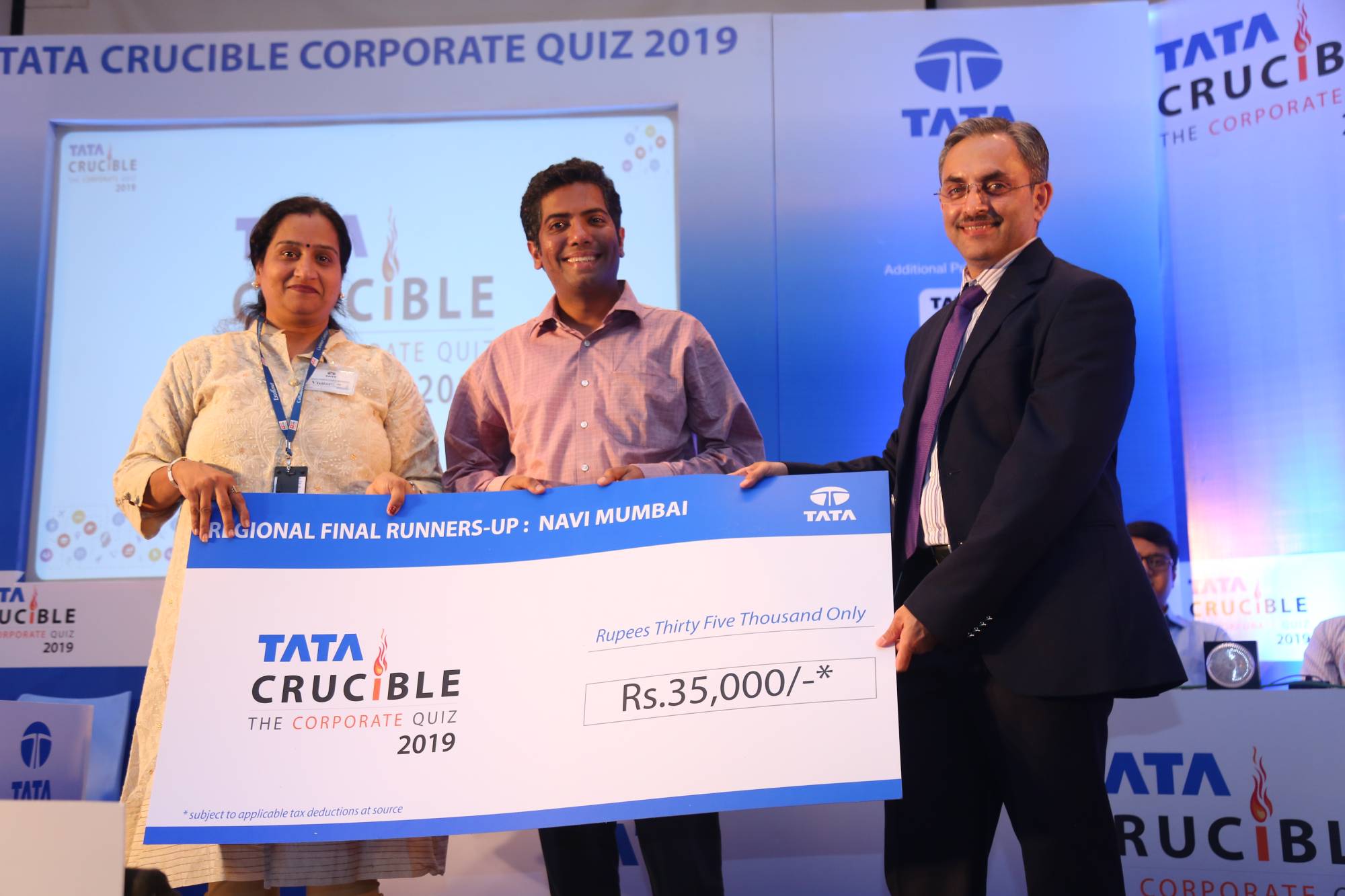 Tata Crucible Campus Quiz 2019 navi