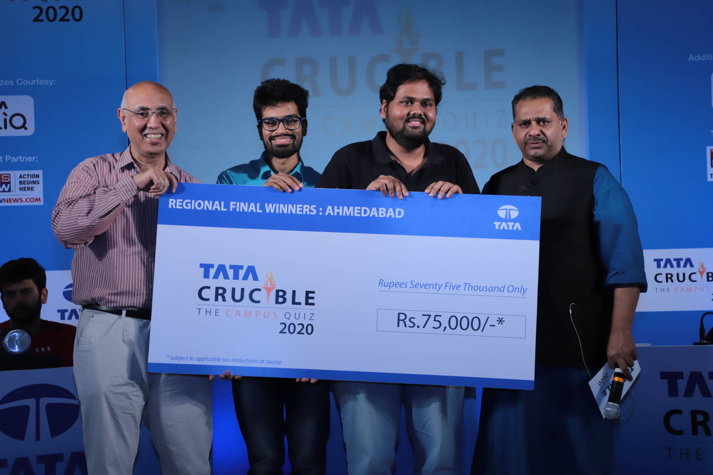 Tata Crucible Campus Quiz 2020 ahmedabadcam