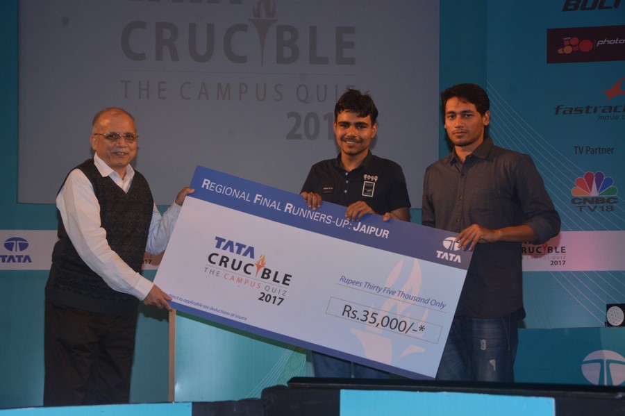 Tata Crucible Campus Quiz 2017 jaipur