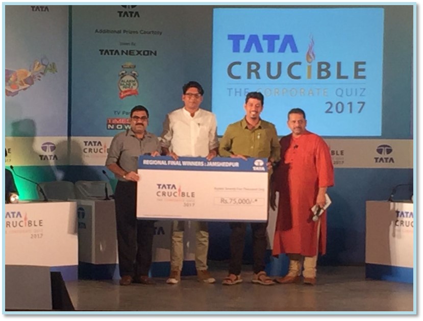 Tata Crucible Campus Quiz 2017 jamshedpurcor
