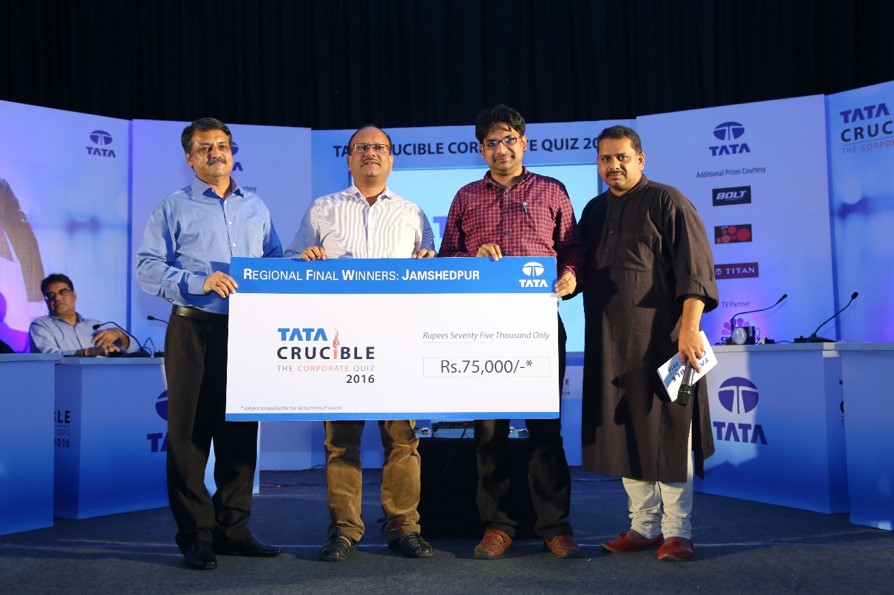 Tata Crucible Campus Quiz winners jamshedpur