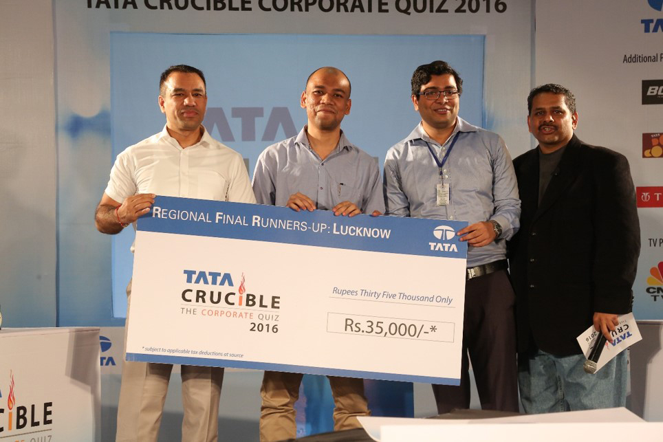 Tata Crucible Campus Quiz winners lucknow