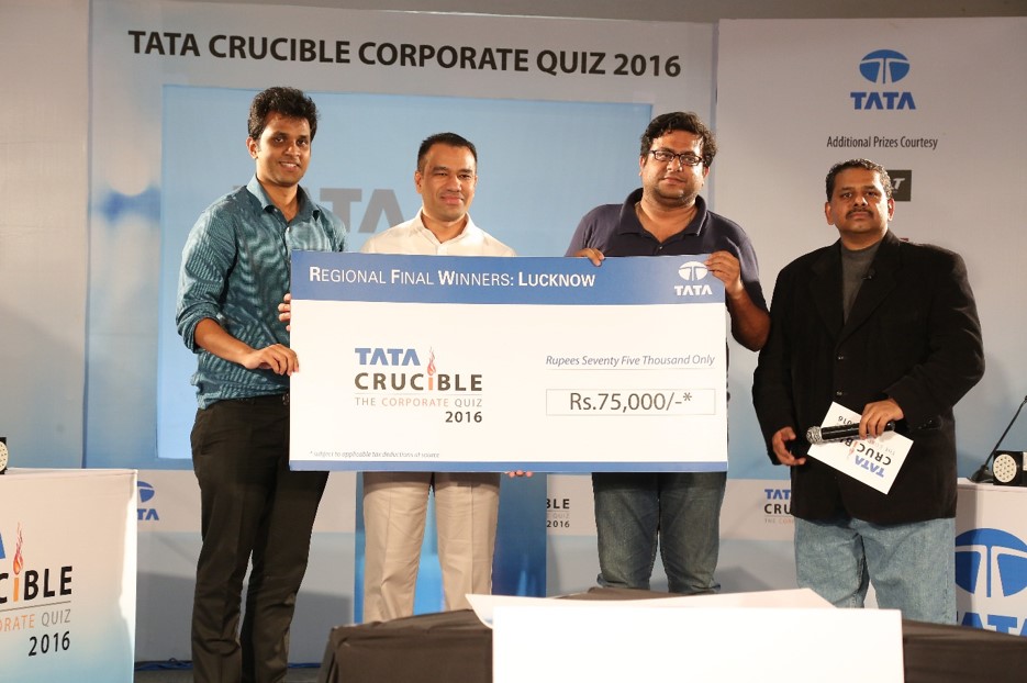 Tata Crucible Campus Quiz winners lucknow
