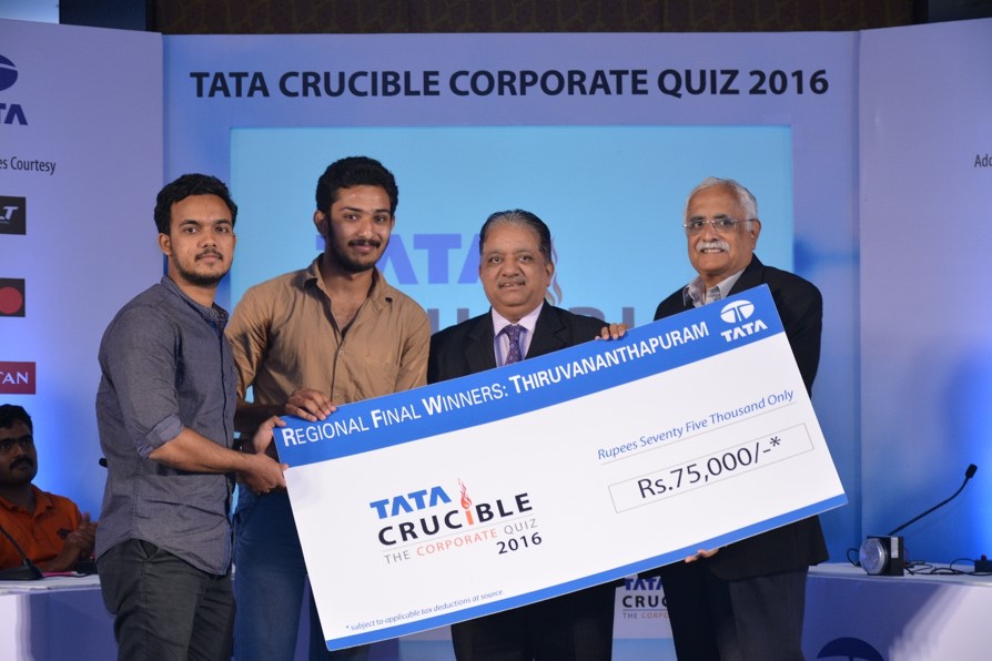 Tata Crucible Campus Quiz trivandrum trivandrum