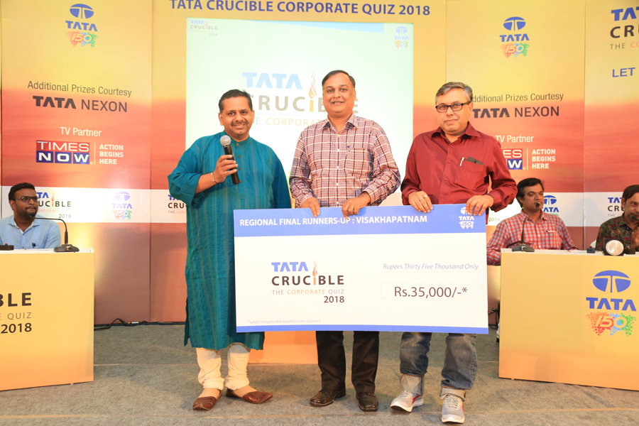 Tata Crucible Campus Quiz 2018 visakhapatnamcor