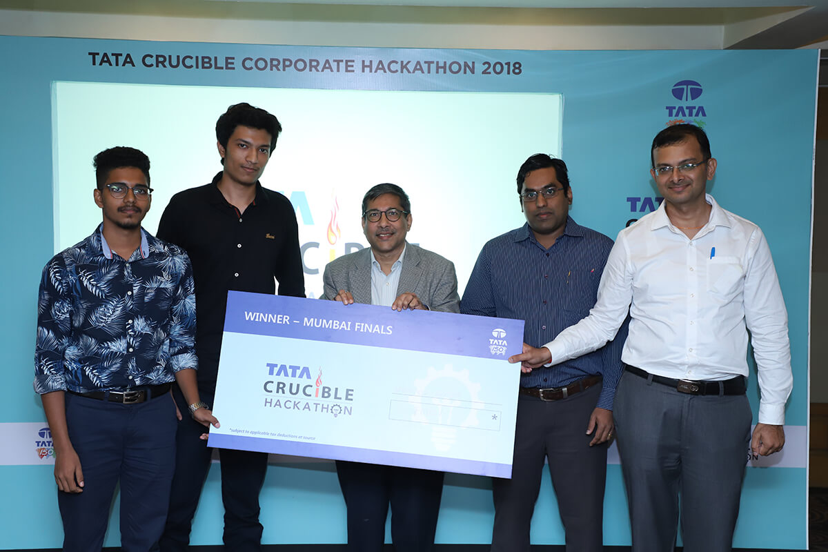 Tata Crucible Hackathon Gallery 2018