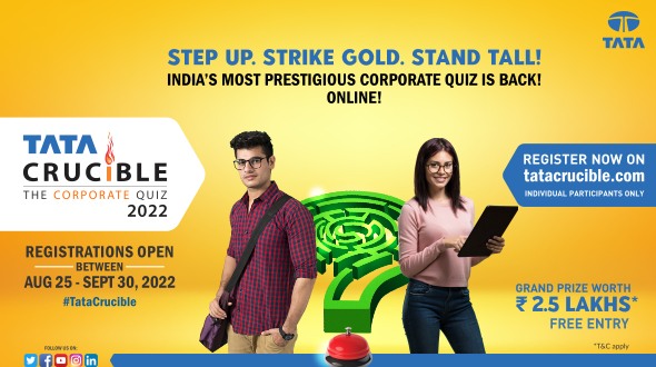 Tata Crucible Online Business Quiz Competition