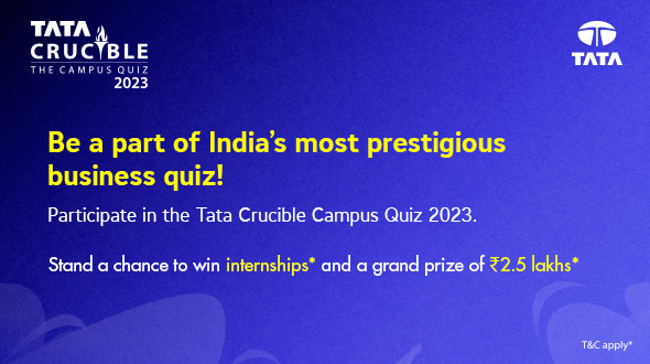 Results For Tata Crucible Campus Quiz India 2023